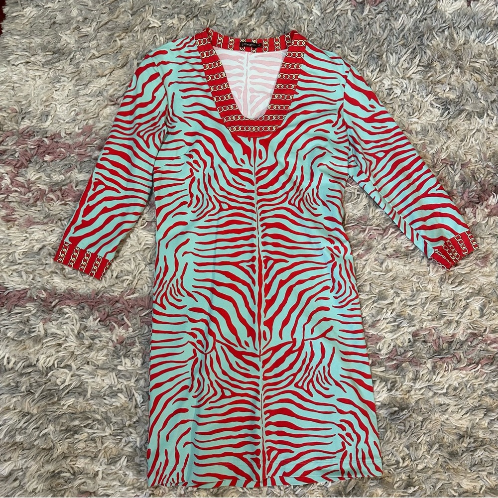 J. McLaughlin Catalina cloth long sleeve dress XS